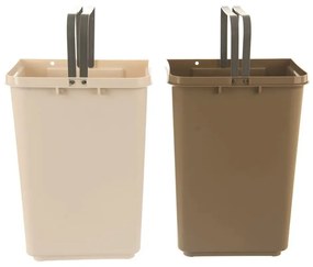Bidone in plastica per rifiuti differenziati 20 l Duo Dust - Orion