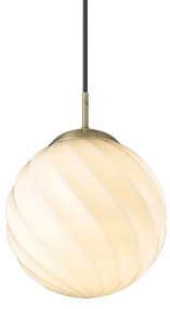 Halo Design - Twist Ball Lampada a Sospensione Ø25 Antique Brass Halo Design