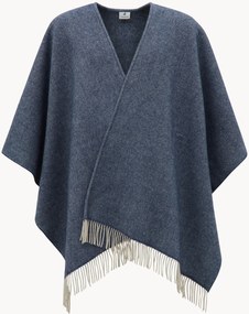 Poncho da donna in lana vergine Kim