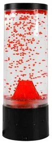 Lampada Lava iTotal Rotonda 10,5 x 30 cm Rosso