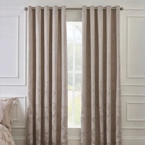 Tende in set beige in jacquard 2 pz 168x229 cm Opulent Jacquard – Catherine Lansfield