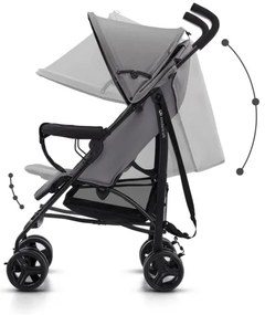 KINDERKRAFT - Passeggino TIK Stone grigio