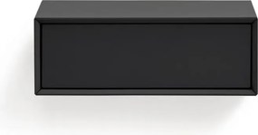 Comodino nero da parete Platt – Teulat