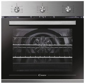 Candy Moderna FCT602X. Dimensione del forno: Media, Tipo di forno: Forno elettrico, Capacità netta del forno: 70 L. Posizionamento dell'apparecchio: