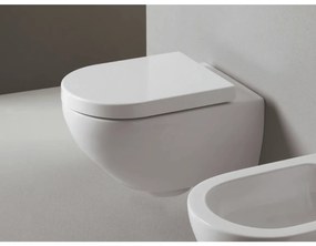 Wc Sospeso Ceramica Cielo "Enjoy 53" Bianco Lucido