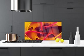 Pannello paraschizzi cucina Grafica di astrazione 125x50 cm