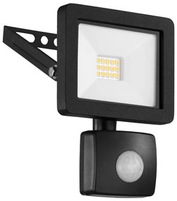 Eglo 64878 - Riflettore LED con sensore FILETTI LED/10W/230V 4000K IP44 nero