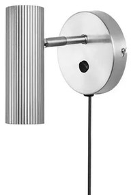 Hubble Applique da Parete Brushed Steel - Globen Lighting