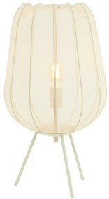 Lampada da tavolo color crema (altezza 60 cm) Plumeria - Light &amp; Living