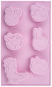 Stampo da forno in silicone Peppa & Friends