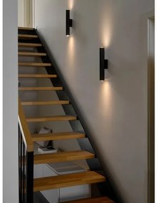 Nordlux - Applique da parete VICO 2xGU10/5W/230V nera