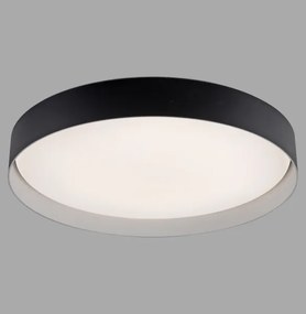 Schöner Wohnen 14595-18 - Plafoniera LED dimmerabile TAVOLI LED/34W/230V, nero + telecomando