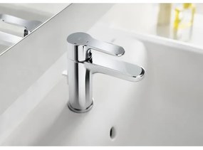 Roca A5A3B09C00 - Miscelatore per lavabo L20 17,1 cm, cromo lucido