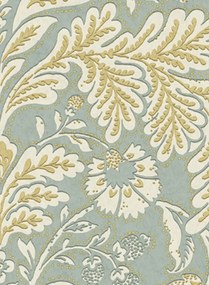 Lewis & Wood Carta da parati Wykeham - Summer Blue
