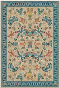 Tappeto lavabile Flutterby by Iris Apfel