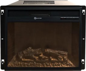 Camino elettrico da terra in legno Bianco PARIGI L123xP39xH100 cm