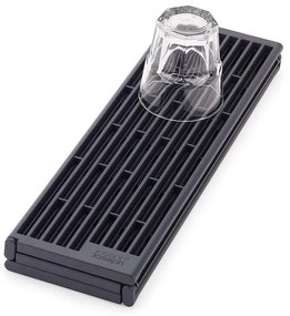 Scolapiatti a griglia per lavello regolabile grigio in plastica 43x13 cm Platform – Joseph Joseph