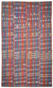 Kilim Tappeto persiano 170x300 Rosso (Iran) Tessuto A Mano