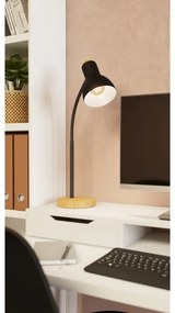 Eglo 98831 - Lampada da tavolo VERADAL 1xE27/40W/230V nero