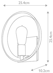 Quoizel - Applique THEATER ROW 1xE27/60W/230V