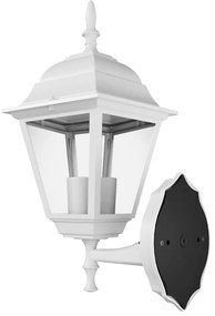 Applique Lanterna da Esterno E27 IP54 Bianca - Serie ALFIERI 1A