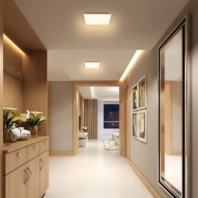 Brilagi - Luce LED dimmerabile SLIMFRAME LED/25W/230V 30x30 cm bianco + +TC