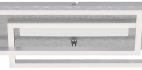 Plafoniera LED Frame argento IP20