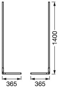 Ledvance - Lampada da terra LED RGBW dimmerabile SMART+ FLOOR LED/14W/230V Wi-Fi+tc