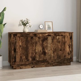 Credenza Rovere Fumo 102x35x55 Cm İn Legno Multistrato /
