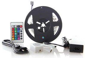 Solight WM55 - Striscia LED con telecomando 7,2W/12V 3m