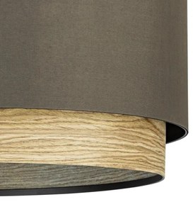 Eglo 390117 - Plafoniera MARCHENA 1xE27/40W/230V marrone