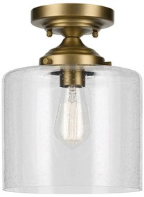 Kichler KL-WINSLOW-SF-NBR-Plafoniera WINSLOW 1xE27/60W/230V diametro 21,6cm ottone