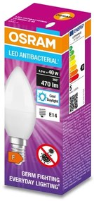 Lampadina LED Antibatterica B40 E14/4,9W/230V 6500K - Osram