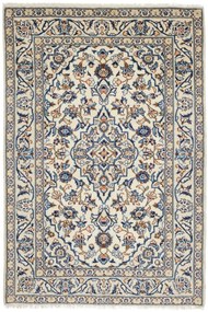 Kashan Tappeto 100x150 Beige (Iran) Annodato A Mano