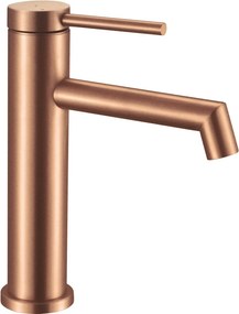 Rubinetto da lavabo Rea FOSS Brush Copper Low