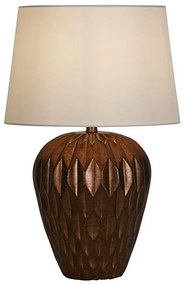 Searchlight EU61420BZ - ROSETTA lampada da tavolo 1x E27/60W/230V