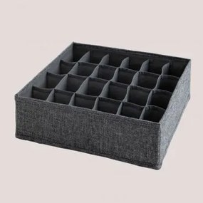Organizer Per Tessuti (35x30 Cm) Guat Grigio Scuro - Sklum