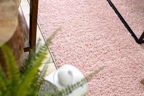 Tappeto BERBER 9000 rosa Frange berbero marocchino shaggy - PRODOTTO DI SECONDO GRADO