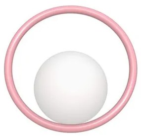 Hula Hoop Applique da Parete Bubblegum Pink - Swedish Ninja