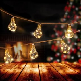 Brilagi - Catena decorativa a LED 10xLED/3xAA 1,8m bianco caldo