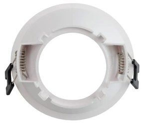 Faretto da Incasso Rotondo Policarbonato Foro Ø85mm Luce Asimmetrica per GU10