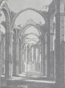 Rebel Walls Carta da parati panoramica Gothic Arches - Grey