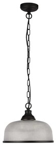 Searchlight 1682BK - Lampadario a sospensione con catena BISTRO 1xE27/60W/230V nero