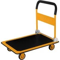 CARRELLO 4 RUOTE MANICO PIEGHEVOLE MISURE 725X472MM 150KG - Ingco HPHT11502