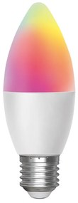 LED RGBW Lampadina C37 E27/4,9W/230V 2700-6500K - Aigostar