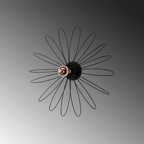 Lampada da parete nera Hemdem – Opviq lights