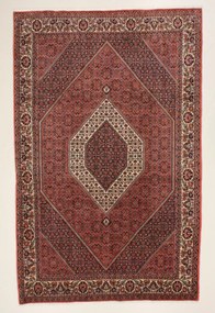Bidjar Tappeto 200x320 (Iran) Annodato A Mano