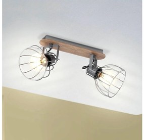 Eglo 98135 - Luce Spot SAMBATELLO 2xE27/40W/230V