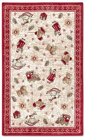 Tappeto rosso natalizio in cotone 50x80 cm Toy's Delight Red Christmas - Villeroy&amp;Boch