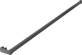 Mexen barra portasciugamani per parete doccia, grigio canna di fucile spazzolato - 800-06-66